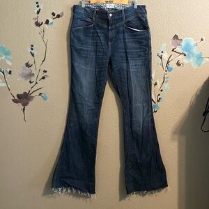 ariat missouri real high flare brynlee boot cut jeans 33 L